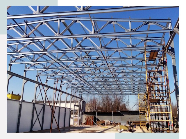 Строительство цехов в Ставрополь от 623 руб. под ключ