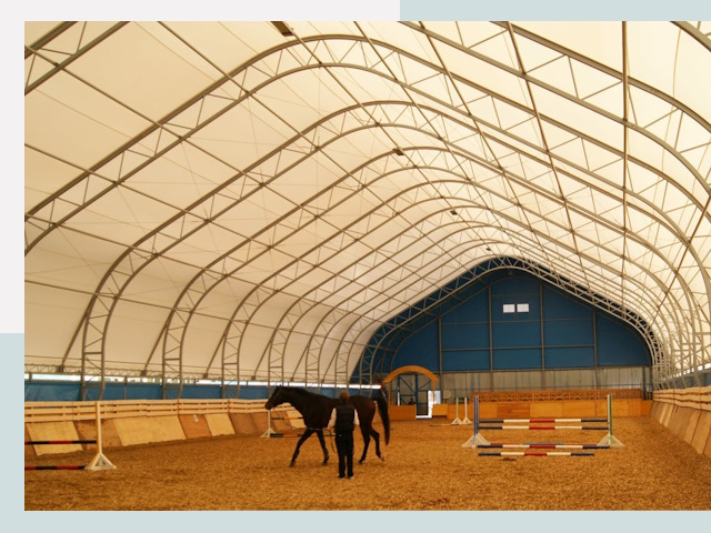 Строительство конных манежей в Ставрополе