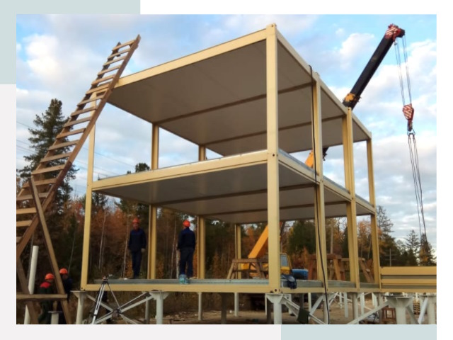 Строительство модульных здания Ставрополь