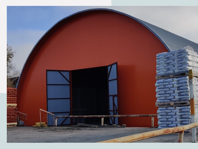 Полукруглые ангары по цене от 623 руб. в Ставрополь