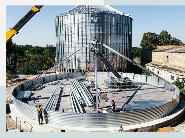 Силосы для зерна в Ставрополь от 623 руб. - Надёжное хранение