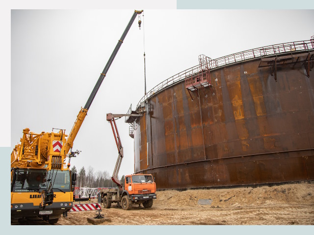 Монтаж резервуаров в Ставрополе от 623 руб. за м³