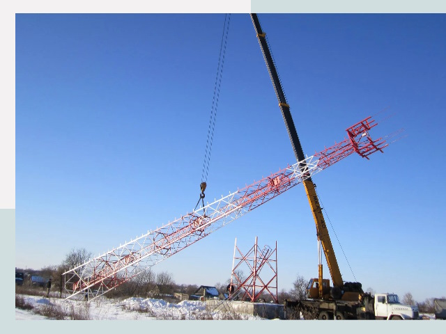 Строительство башен связи в Ставрополе от 623 руб.