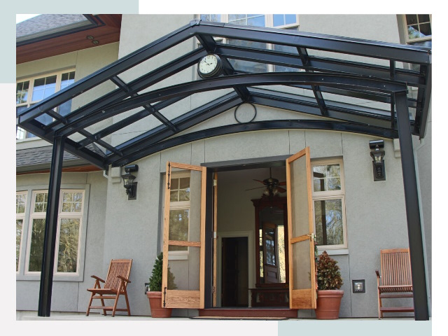 Козырьки металлические в Ставрополе