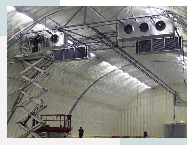 Оснащение ангаров в Ставрополе
