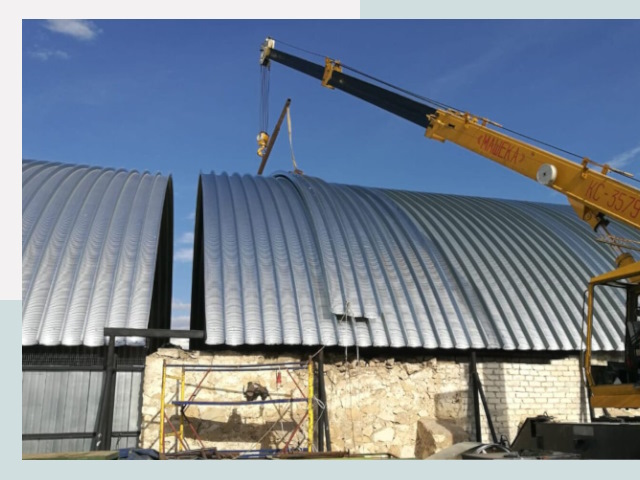 Реконструкция ангаров в Ставрополе от 623 руб.