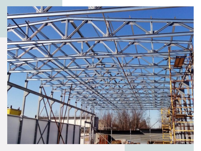 Металлокаркасы для складов в Ставрополе