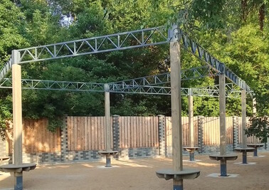 Терраса из металлоконструкций под ключ, проектирование, изготовление и монтаж от СтальСтрой-Ств